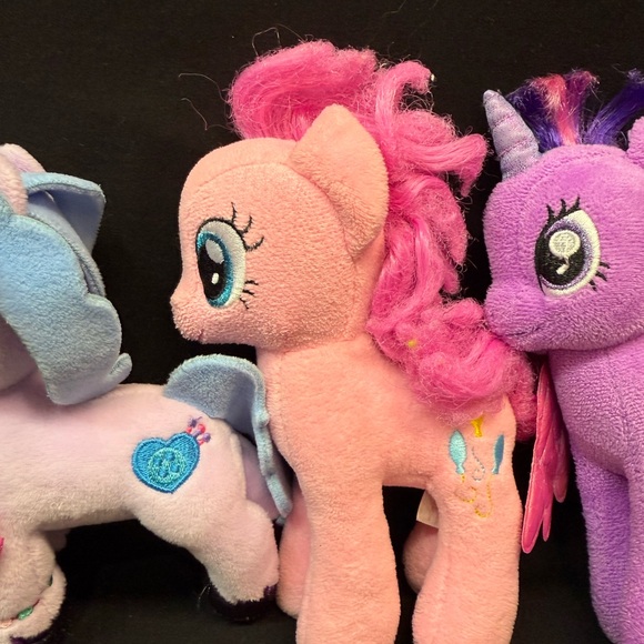 My Little Pony Plush Lot of 5 Hasbro Stuffed Toys 6” Characters Bundle - Picture 3 of 6
